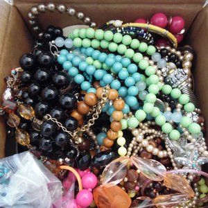 5 lbs jewelry lot wearable or craft